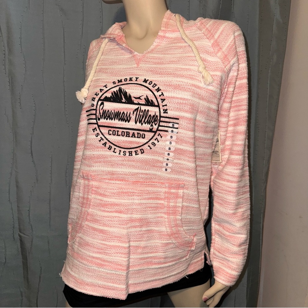New with tags Snowmass Village Colorado reverse weave Graphic Hoodie